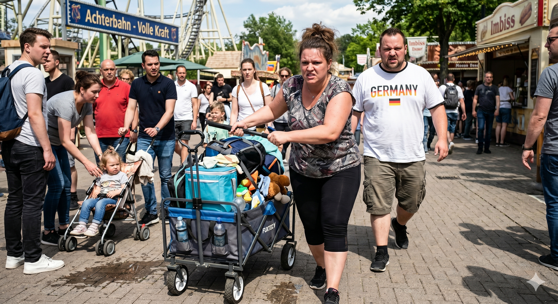 Der Fuxtec-Terror im Freizeitpark: Von der Schienbein-Guillotine der Helikopter-Eltern und dem Waterloo am Kofferraum