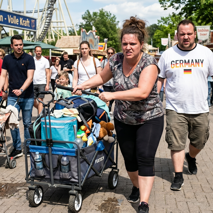 Der Fuxtec-Terror im Freizeitpark: Von der Schienbein-Guillotine der Helikopter-Eltern und dem Waterloo am Kofferraum