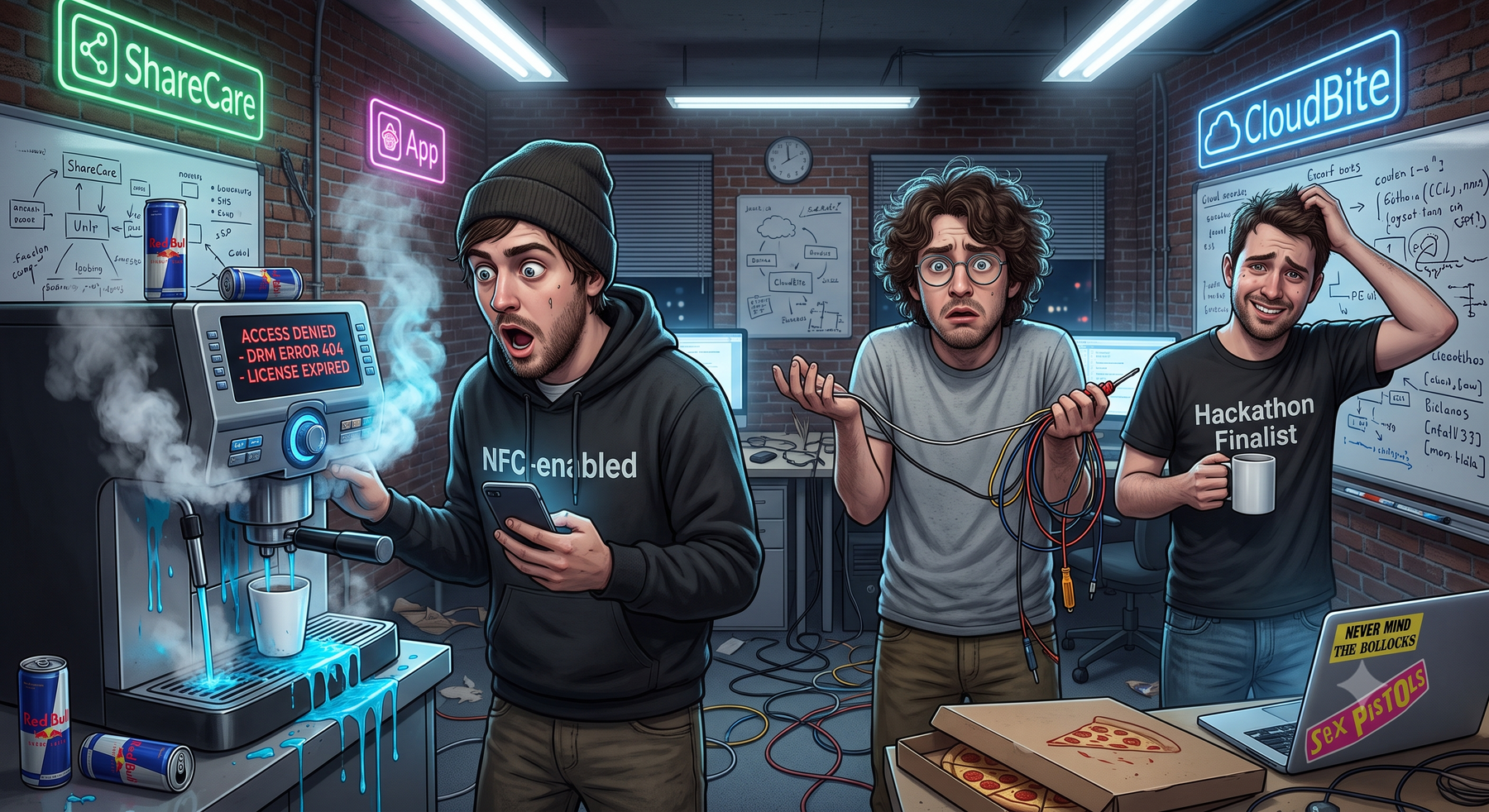💥 Mein Kühlschrank verlangt Lösegeld: Warum wir 2026 freiwillig aus dem Home-Office ins Büro flüchten