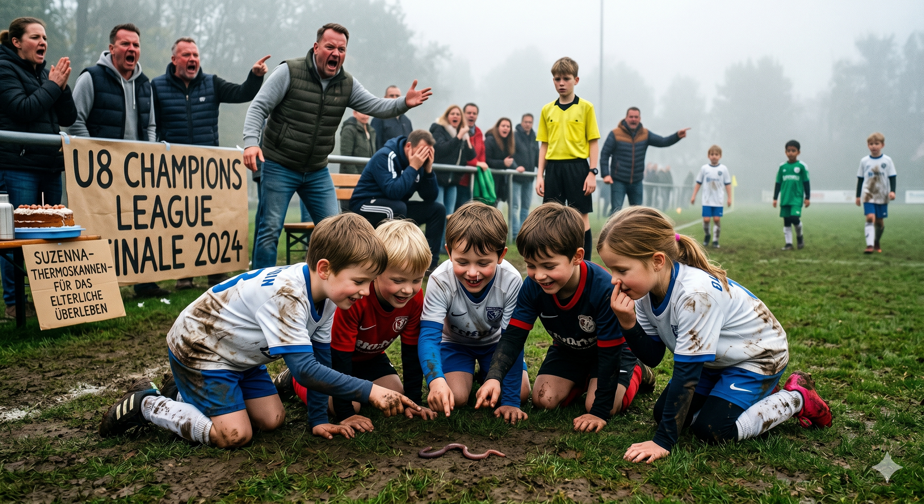 Hooligans in Steppwesten: Wenn Papa am Spielfeldrand eskaliert.