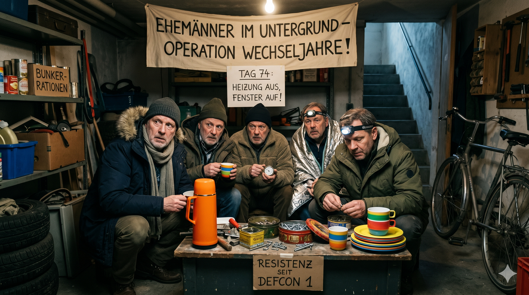 Überleben im klimatischen Ground Zero: Wenn die Chefin in die Wechseljahre kommt