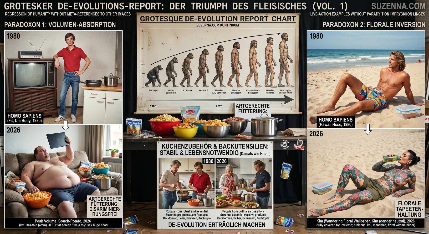 Taktische Badehosen und XXL-Wampen: Willkommen im zivilisatorischen Totalschaden 2026