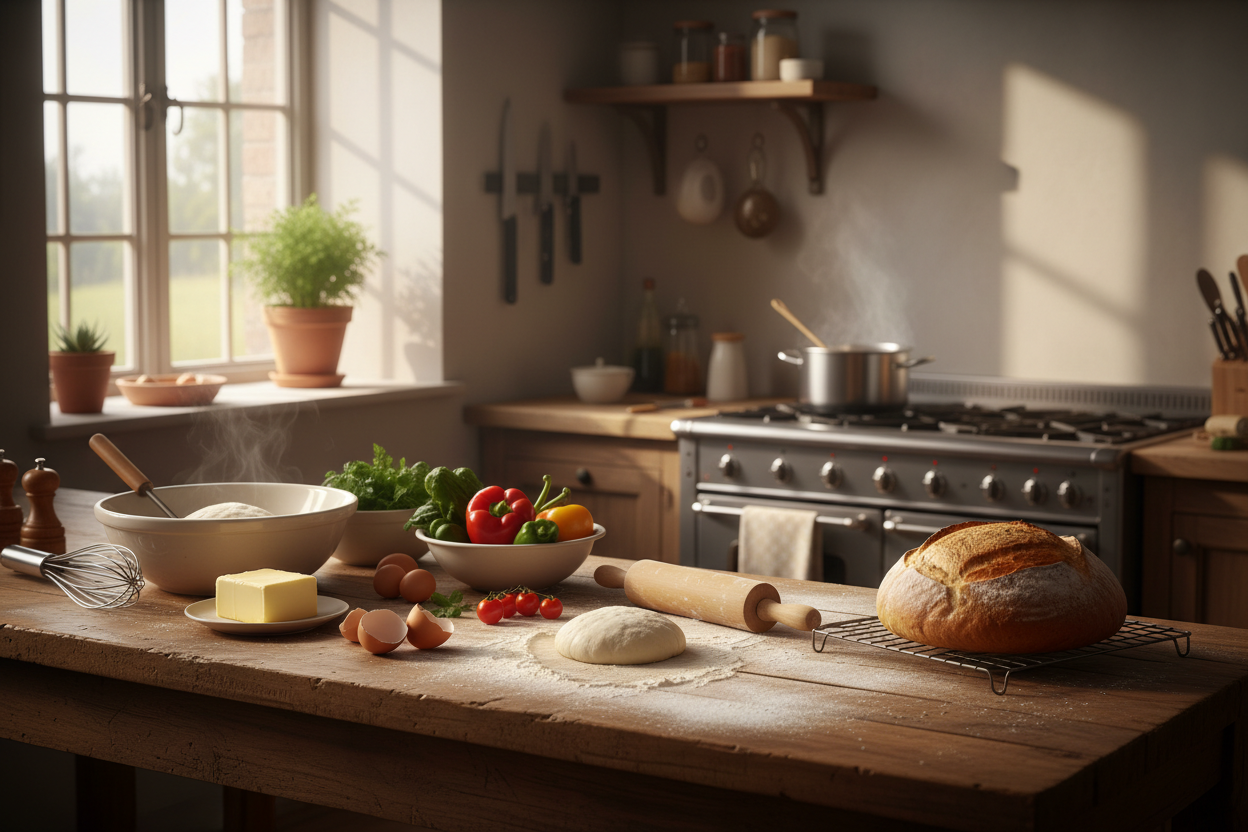 Kochen Backen Zubereiten