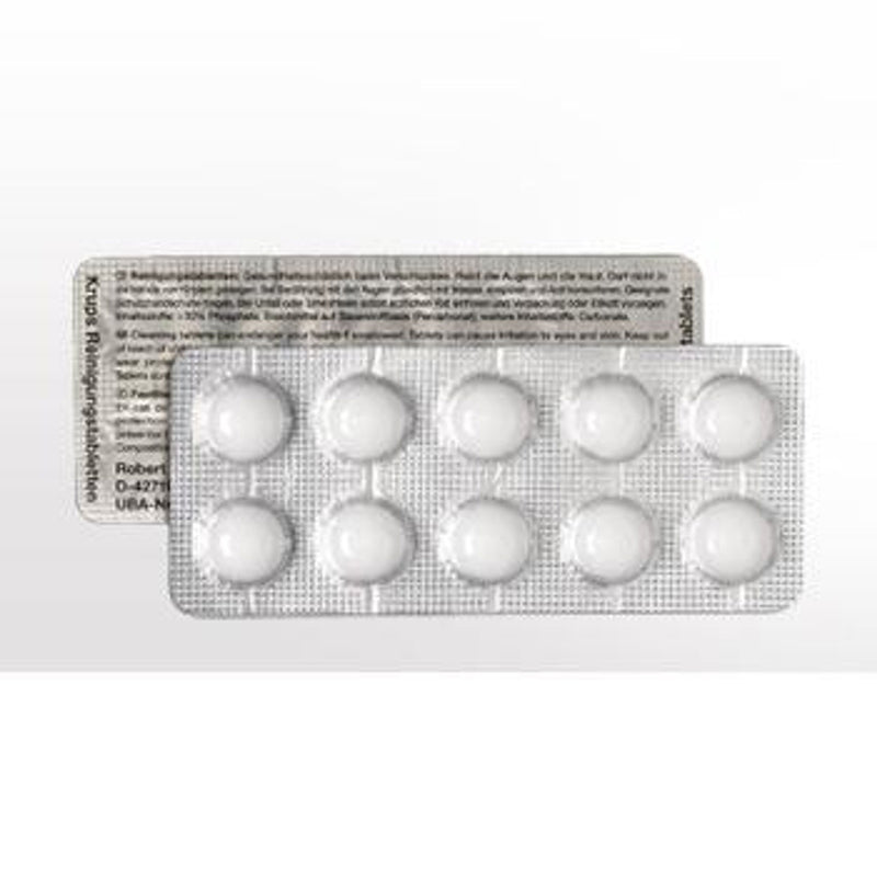 KRUPS Reinigungstabletten XS 3000 10er Karte