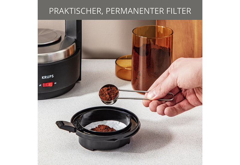 KRUPS Kaffeemaschine KM 4689  850 W schwarz