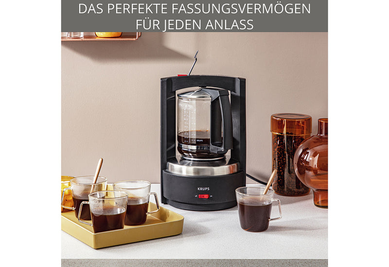 KRUPS Kaffeemaschine KM 4689  850 W schwarz
