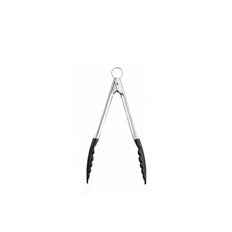 Koch- und Servierzange schwarz, Länge: 24 cm