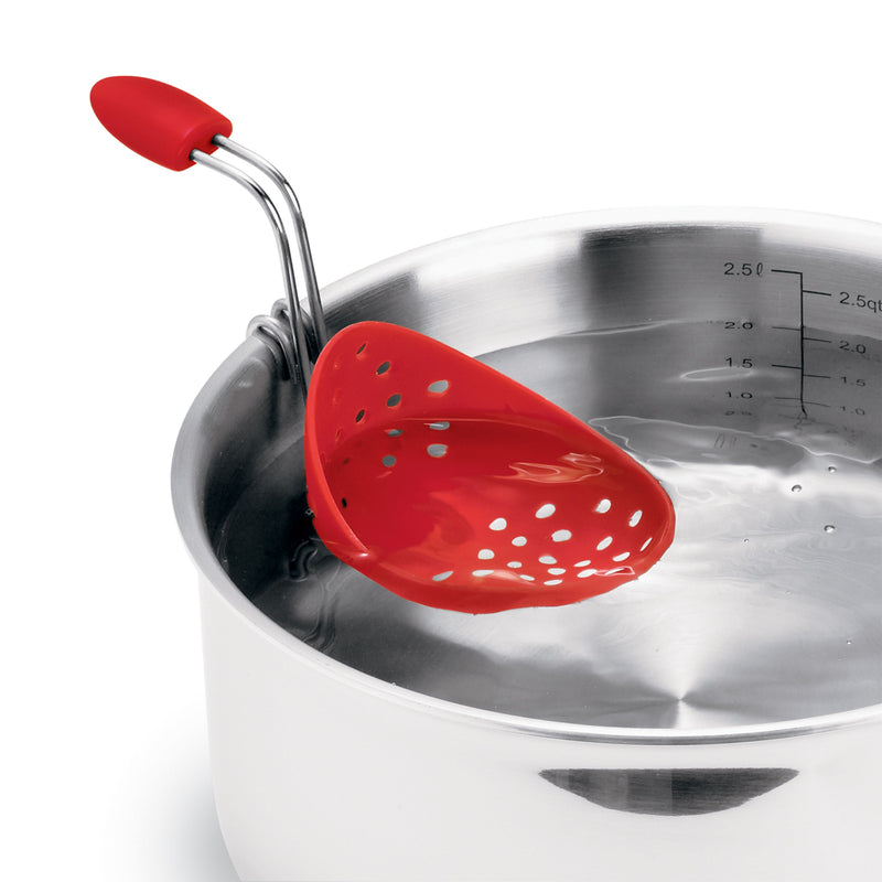 Silikon-Eier-Pochierer - rot,  2er Set