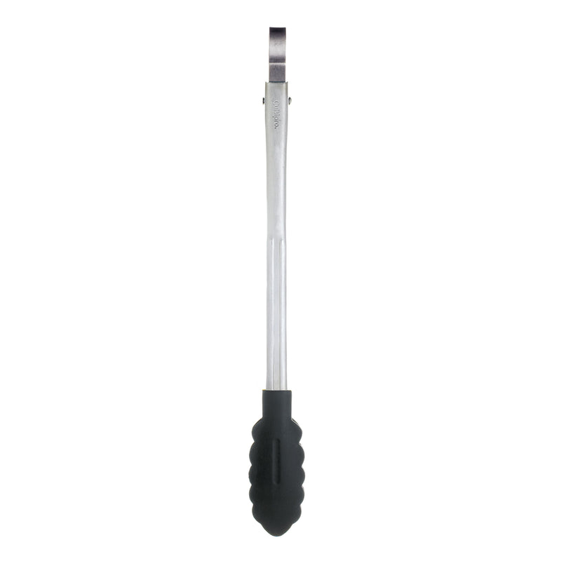 Koch- und Servierzange schwarz, Länge: 24 cm