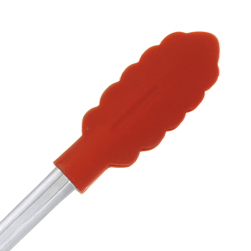Koch- und Servierzange rot, Länge: 24 cm