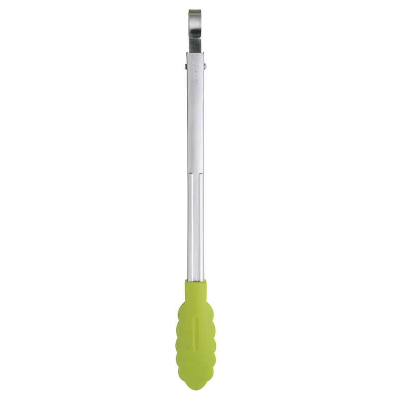 Koch- und Servierzange grün, Länge: 24 cm