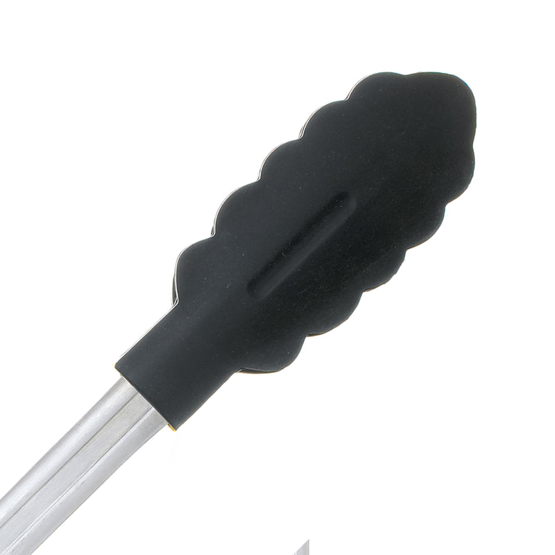Koch- und Servierzange schwarz, Länge: 30,5 cm