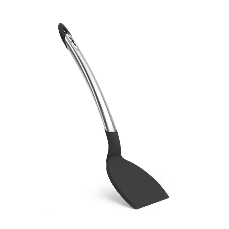Elegance - Wender aus satiniertem Edelstahl, schwarz, 32 cm