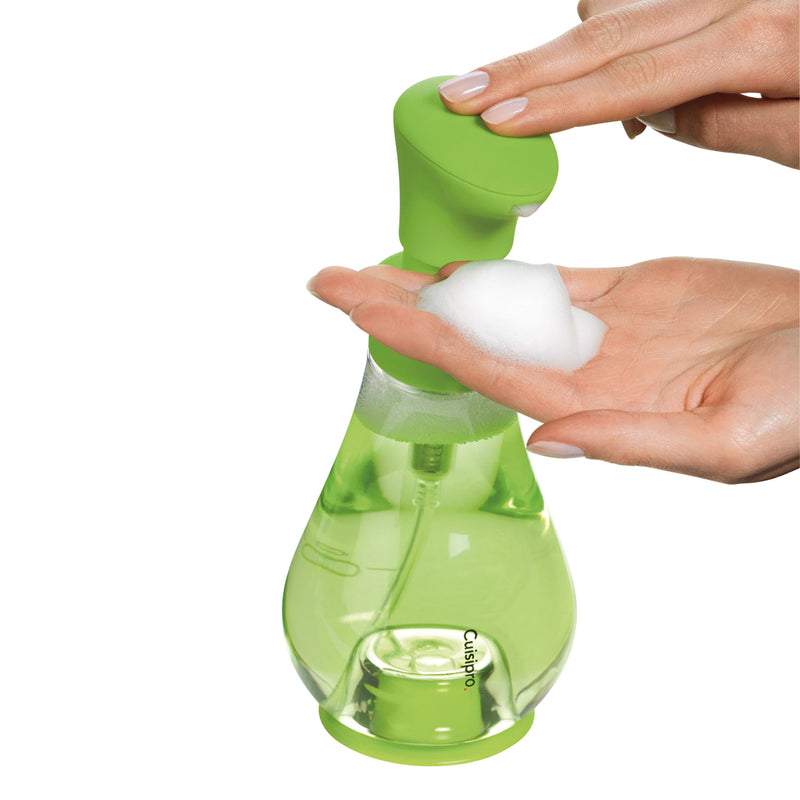 Seifenschaumspender - grün, 390 ml