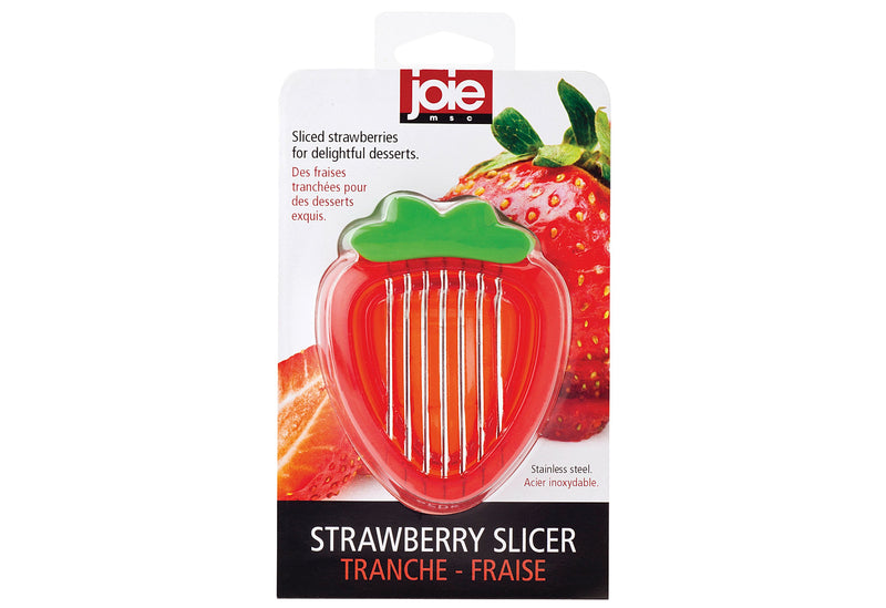 JOIE Erdbeerschneider mit Edelstahlklingen