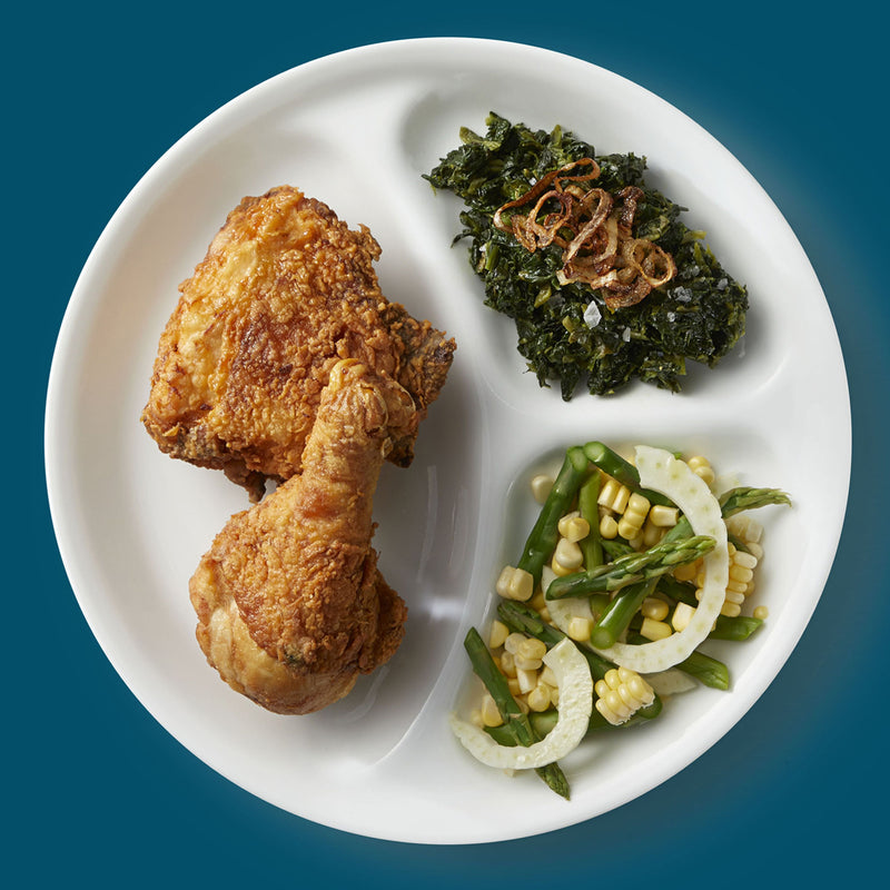 Abteilteller, Winter Frost