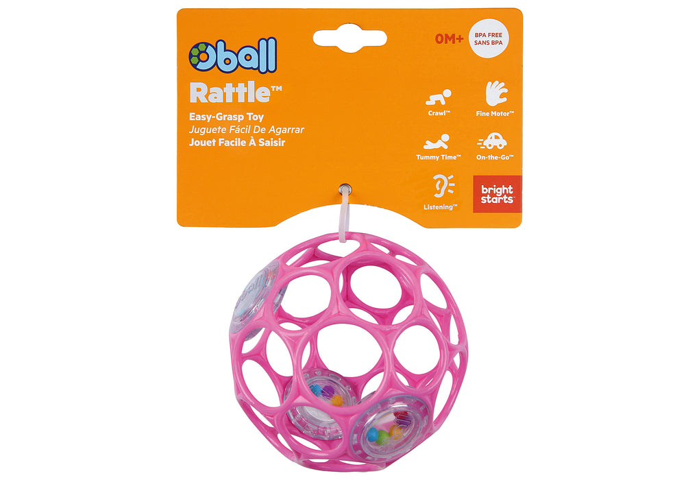 OBALL Rattle pink