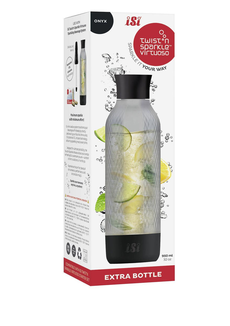 ISI TwistnSparkle Virtuoso Extra Flasche Onyx schwarz