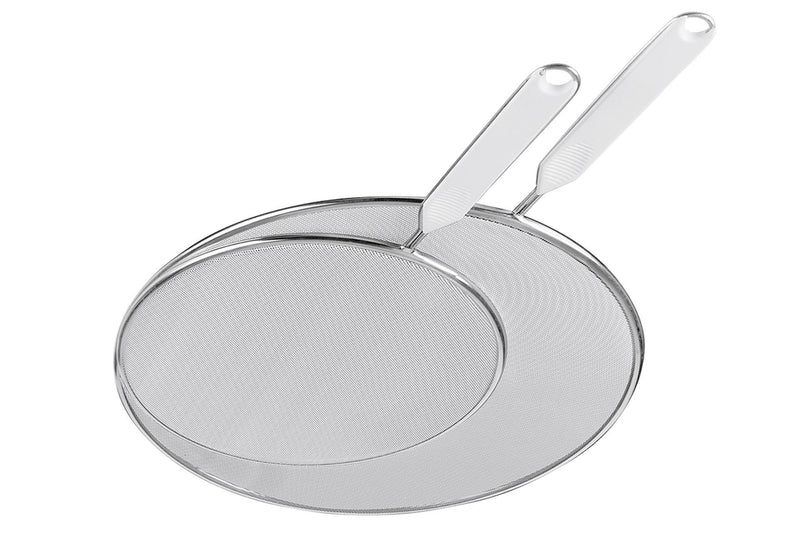 METALTEX Spritzschutzsieb-Set Aluminium/Streckmetall Ø20+29cm 2teilig