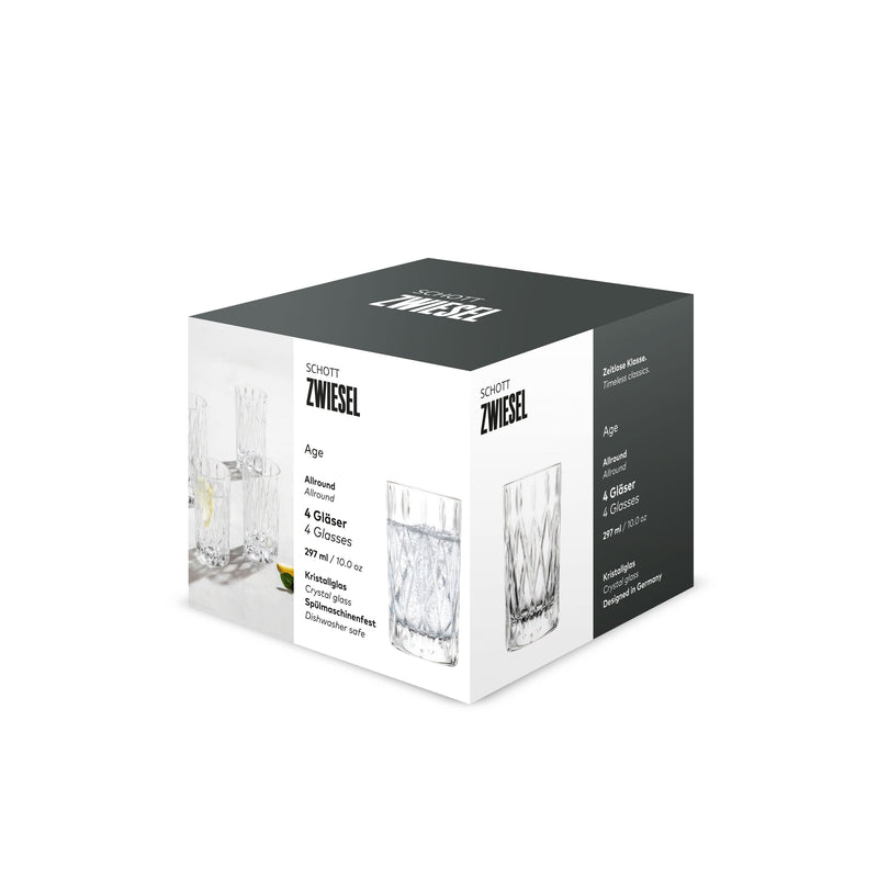 SCHOTT ZWIESEL Trinkglas Age 4er Set