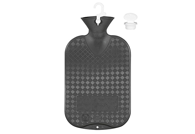 FASHY Wärmflasche Halblamelle 2 l anthrazit