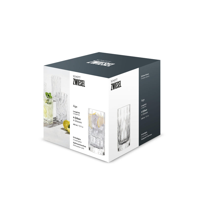 SCHOTT ZWIESEL Longdrinkglas Age 4er Set