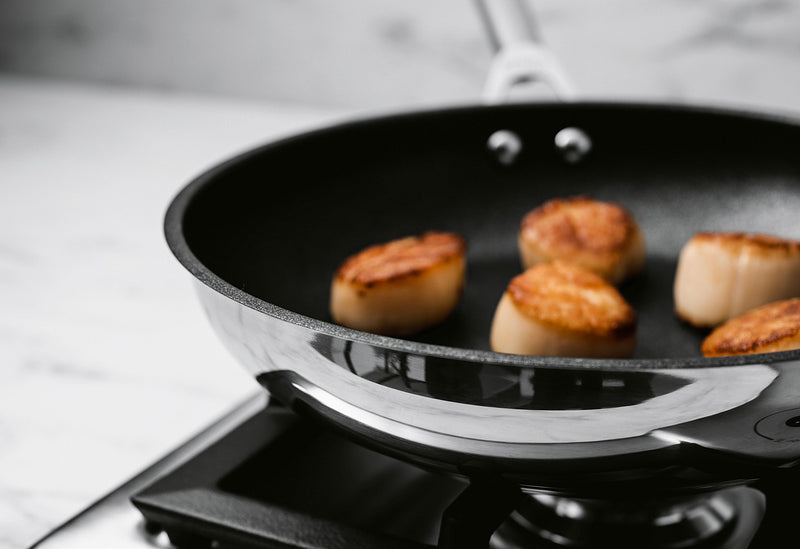 NINJA Bratpfanne Ø28cm Zerostick Edelstahl