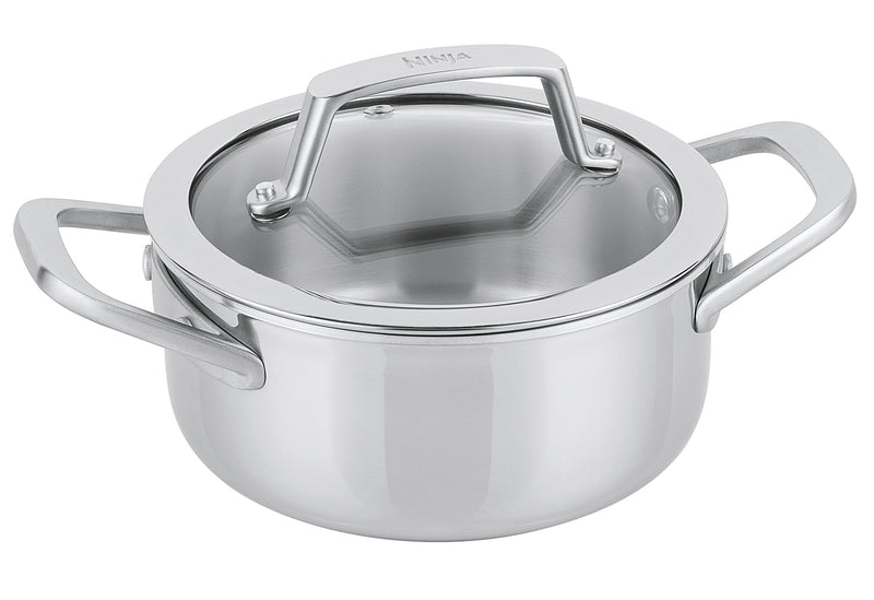 NINJA Bratentopf Ø16cm EverClad Edelstahl