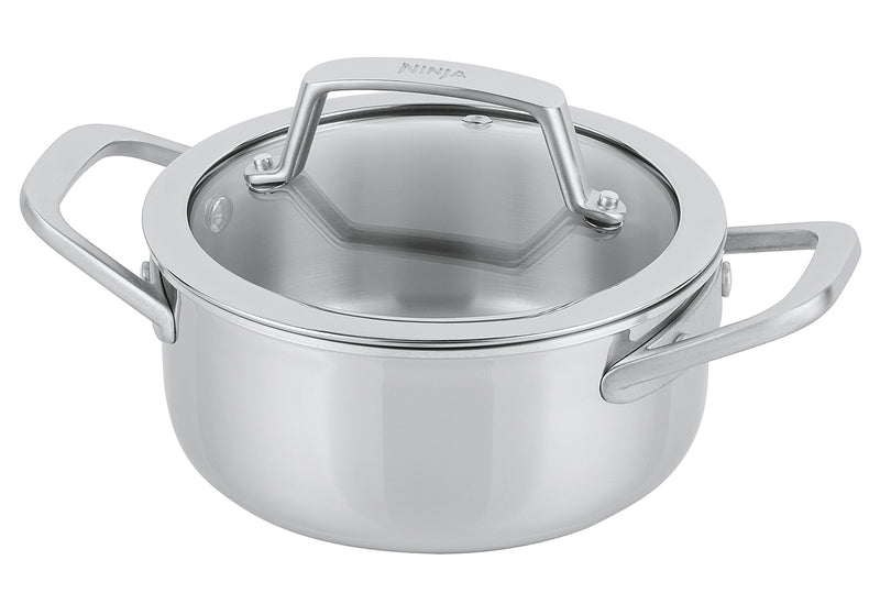 NINJA Bratentopf Ø16cm EverClad Edelstahl