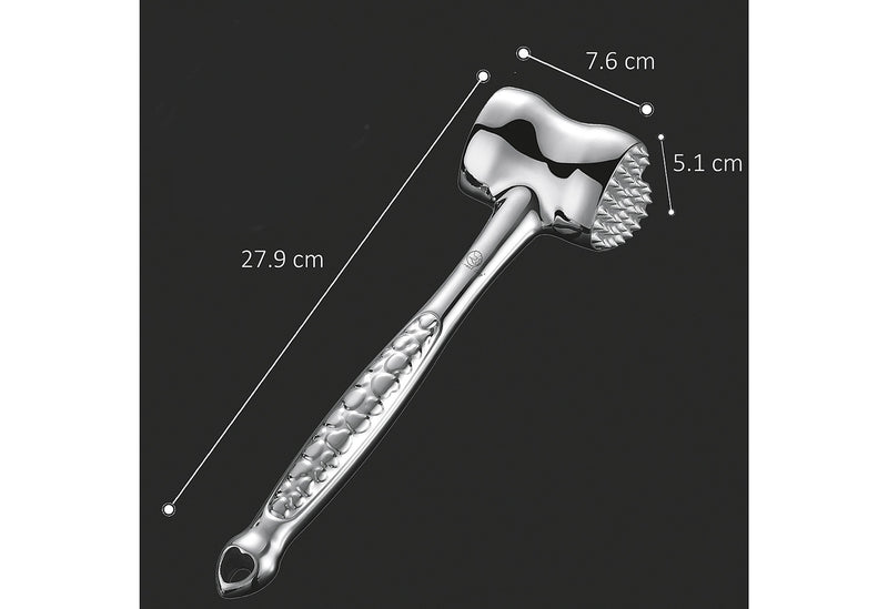 GOURMET EASY Fleischklopfer Love Shape Edelstahl