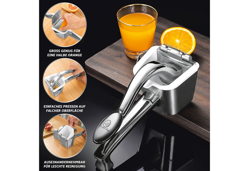 GOURMET EASY Zitruspresse Edelstahl