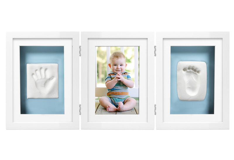 PEARHEAD Baby Deluxe Tischbilderrahmen mit Abdruck