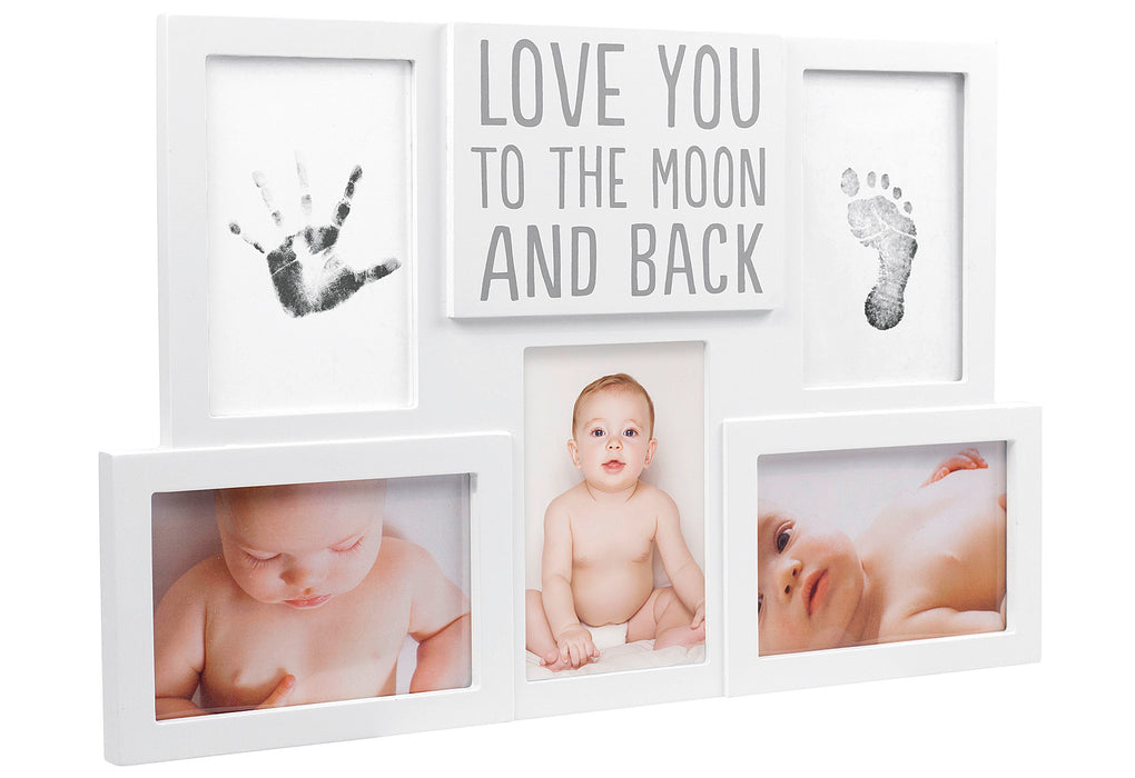 PEARHEAD Babyprints Collage Rahmen Love You to the Moon and Back