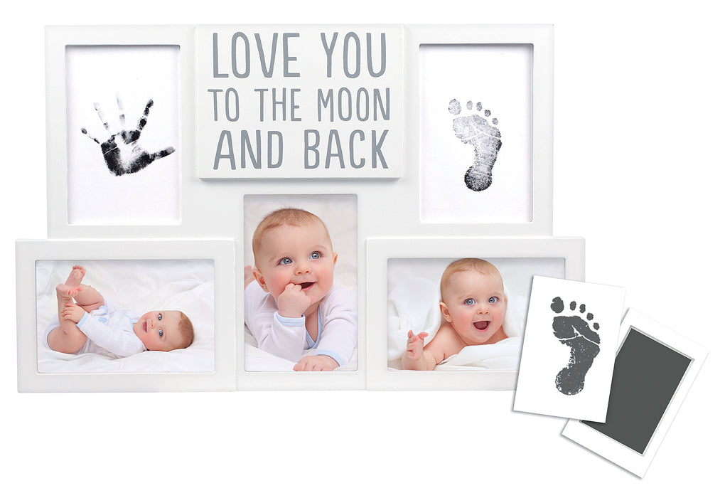 PEARHEAD Babyprints Collage Rahmen Love You to the Moon and Back