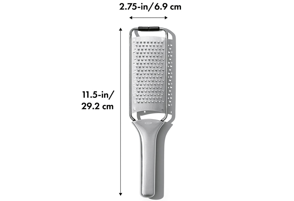 OXO Stahlreibe geätzt