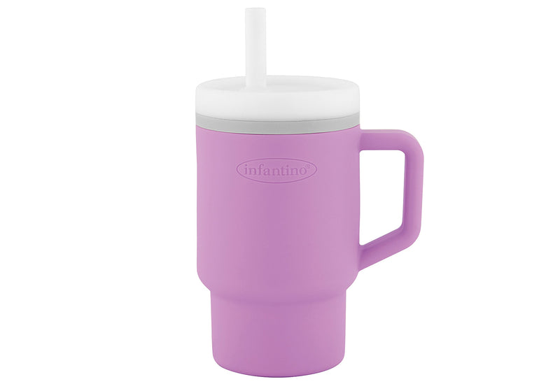 INFANTINO Trinkbecher 266ml my first Tumbler lila