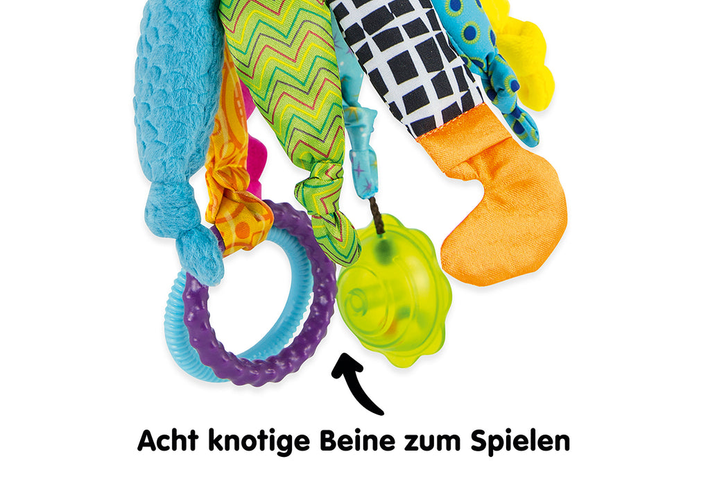 LAMAZE Clip & Go Captain Calamari, die Piratenkrake