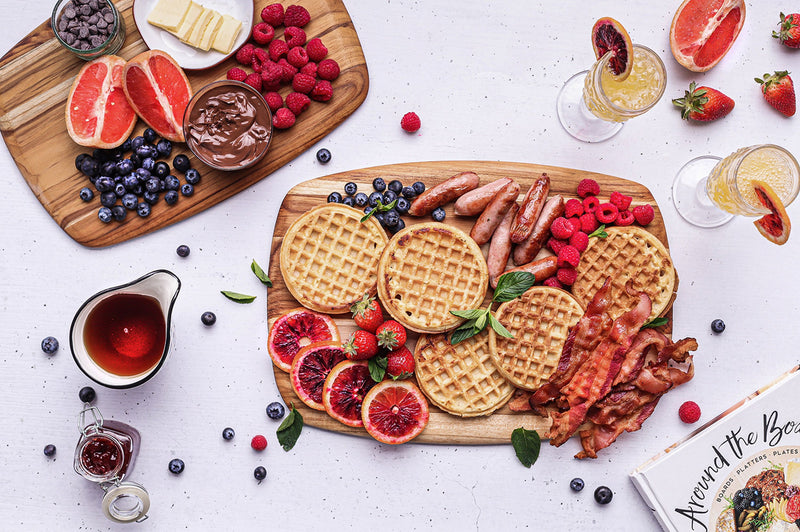 Elegantes Rechteckiges Servier&Schneidebrett  (M)