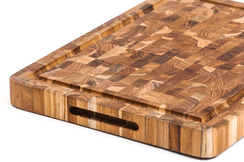 Butcher Block mit Saftrinne, M