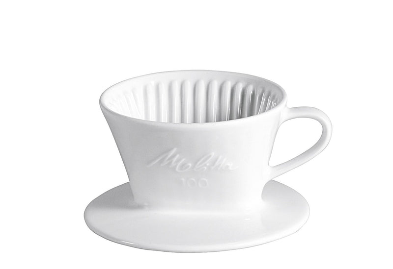 FRIESLAND Kaffeefilter Porzellan Größe 100 1-Loch weiß