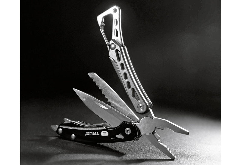 TRUE Edelstahl-Multitool 6in1