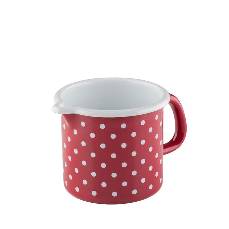 RIESS Schnabeltopf 12cm,1L PÜNKT.ROT