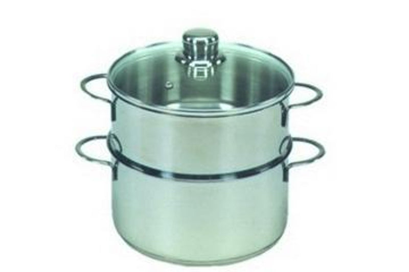 KARL KRÜGER Biodünster Kartoffeldämpfer 2,1l Ø16cm Edelstahl