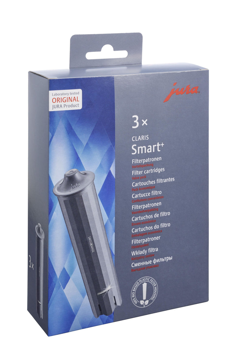 JURA Filterpatrone/Filterkartusche/Wasserfilter Claris Smart+ 3er Set