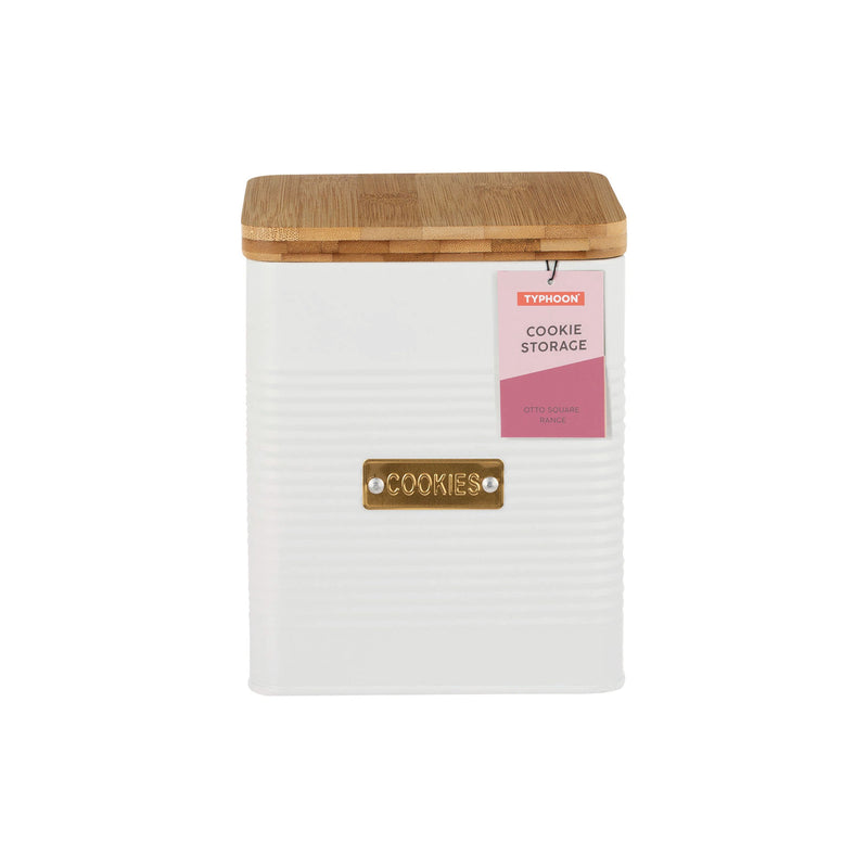 OTTO COLLECTION qudratische Keksdose, weiß, 2,6 Liter