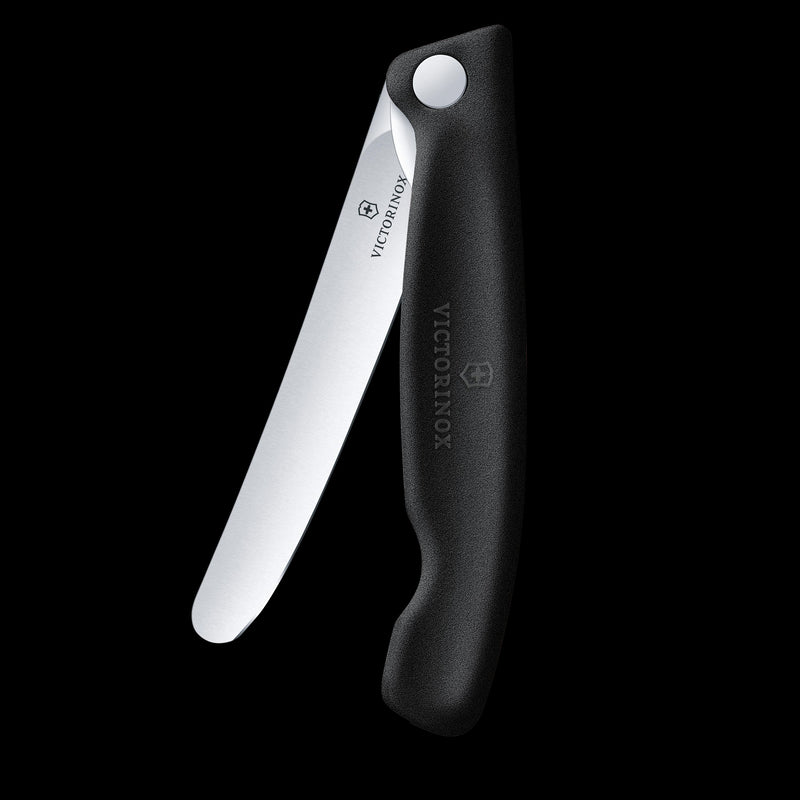 VICTORINOX Picknick Messer 11cm gerade schwarz