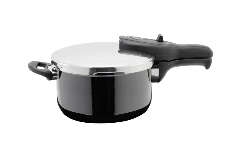 SILIT Schnellkochtopf Sicomatic t-plus 4,5l Silargan schwarz