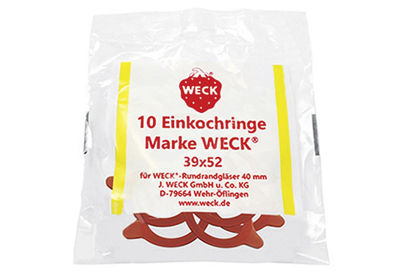 WECK Gummiringe 39x52mm 10er Beutel