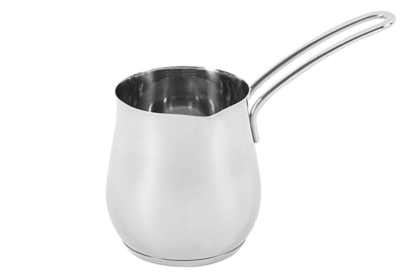 CILIO Aufschäumbecher Professional Edelstahl poliert 750 ml 11cm Ø9,5cm