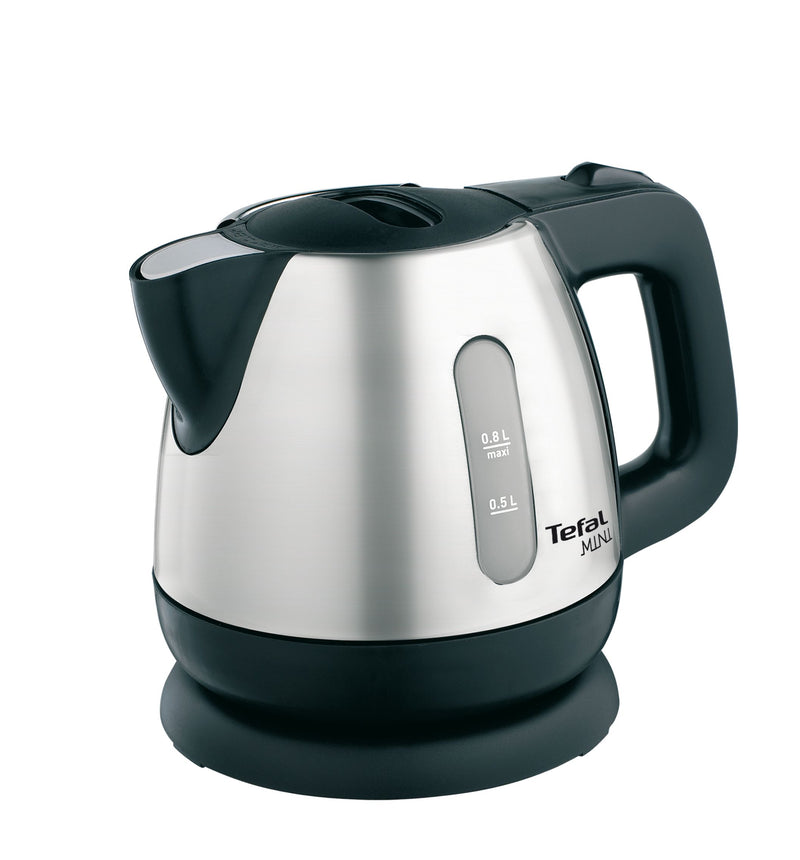 TEFAL BI8125 Wasserkocher mini 0,8l 2200W Edelstahl/schwarz
